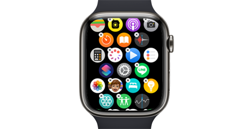 Apple Watchでアプリを削除(アンインストール)する方法