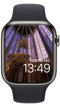 Apple Watchの写真の文字盤では写真が自動で変更される