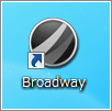 Broadway(ブロードウェイ)を起動