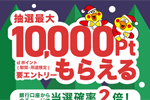 d払い残高にチャージ&買い物で最大10,000ポイントが当たるキャンペーンが実施中 - 12/31まで