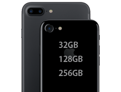 iPhone 7/7 Plusの容量は32GB/128GB/256GBの3モデル