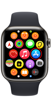 Apple WatchでApp Storeアプリを起動する