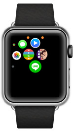 Apple Watchにアプリが追加される