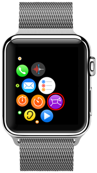 Apple Watchにダウンロードしたアプリを起動する