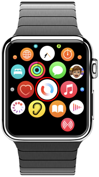 Apple Watchで「血中酸素ウェルネス」アプリを起動する