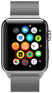 Apple Watchでトランシーバーアプリを起動する