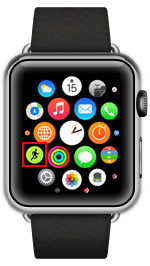 Apple Watchでワークアウトアプリを起動する