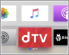 Apple TVを利用してテレビで「dTV」の動画を見る