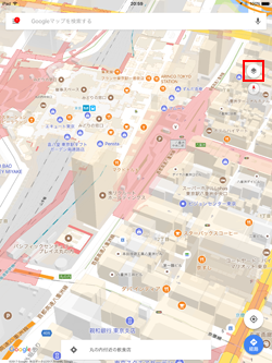 iPad版Googleマップで交通情報を表示する