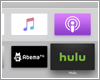 Apple TVを利用して「Hulu」をテレビで視聴する