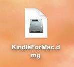 Kindle for Macのインストーラをダウンロードする