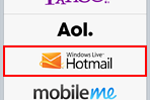 Hotmail(ホットメール)を設定する