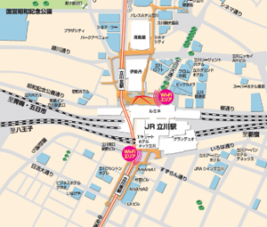 Tachikawa City Free Wi-Fi スポット