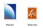 NTTドコモ、au、ソフトバンクが新型の『iPad Air』と『iPad mini』の予約受付を開始