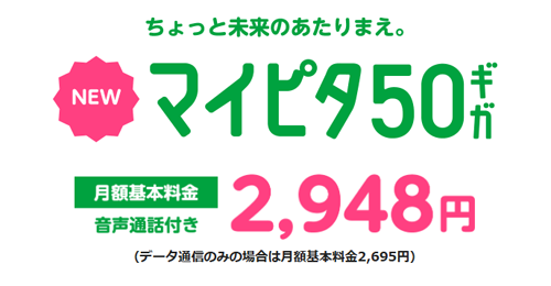 マイピタ 50GB