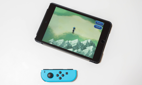 iPadのゲームアプリでNintendo Switchのコントローラー(Joy-Con)を使用する