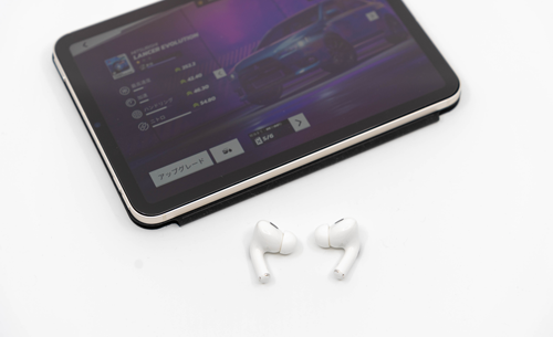 iPadのゲームモードでAirPodsでの音声遅延が低減