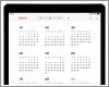 iPadのカレンダーで西暦を和暦(平成/令和)に変更する