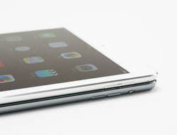iPad Air 2では本体横のスイッチが廃止