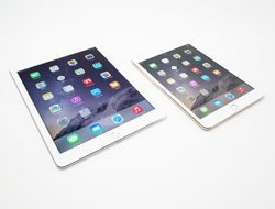 iPad Air 2とiPad mini 3の比較
