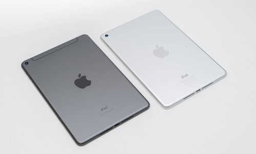 iPad mini(第5世代)とiPad mini 4との本体比較