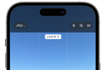 iPhoneのカメラ起動時に「Live Photos」を常にオフにする方法