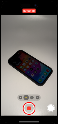 iPhoneのカメラで動画撮影時にライトを自動でオフにする