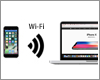 iPhoneのテザリング(Wi-Fi)でMacをインターネット接続する