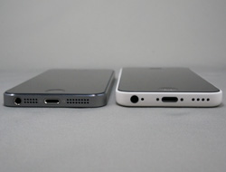 iPhone 5sとiPhone 5cの違いと比較